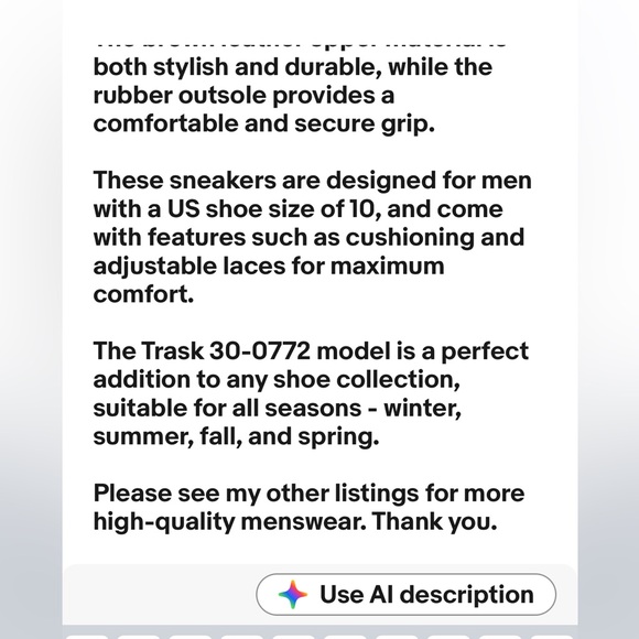 Trask men’s size 10 M 2 Tone Leather Shoes sneakers Comfort Lace up Lindsey MINT - Picture 14 of 14